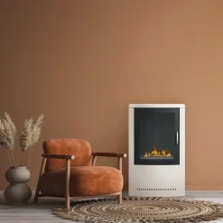 Noble Flame ELIA [geschlossener Ethanolkamin]: Weiß -Garten- & Gewächshäuser Geschäft 51da90bbb7af86e356cea633221bbf7c