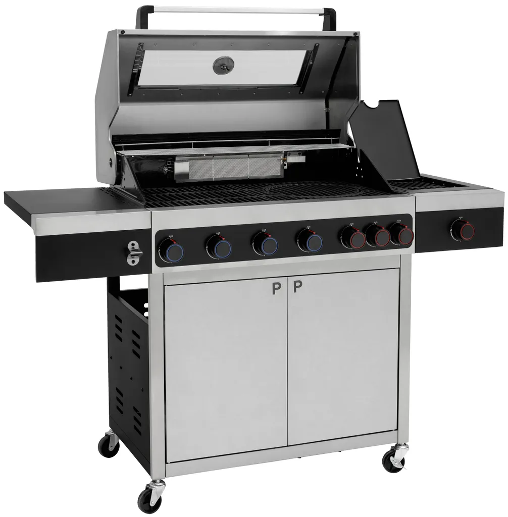 Tepro Edelstahl Gasgrill Keansburg 6 Special Edition, 6-Brenner Inkl. Powerzone Plus Infrarot-Backburner Plus Infrarotseitenbrenner 3 Tepro Edelstahl Gasgrill Keansburg 6 Special Edition, 6-Brenner Inkl. Powerzone Plus Infrarot-Backburner Plus Infrarotseitenbrenner – Bild 3