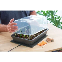 Romberg Thermo M Gewächshaus 38 X 24 X 19 Cm + Heizmatte 35 X 25 Cm, 17,5 Watt -Garten- & Gewächshäuser Geschäft 52ec16f97a0b68970fcdf7e99ad58854