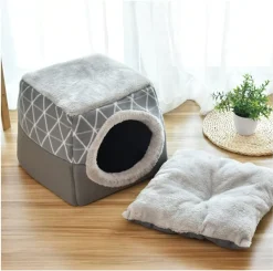 YisibaihTao 2 In 1 Faltbares Katzenhöhlen Katzennest Katzenbett Winterwarme Haustierhöhle Haustierhaus Für Katze Hund, Grau, XL 12 YisibaihTao 2 In 1 Faltbares Katzenhöhlen Katzennest Katzenbett Winterwarme Haustierhöhle Haustierhaus Für Katze Hund, Grau, XL -Garten- & Gewächshäuser Geschäft 52fb2d29936e87296cd4139333c77ce8