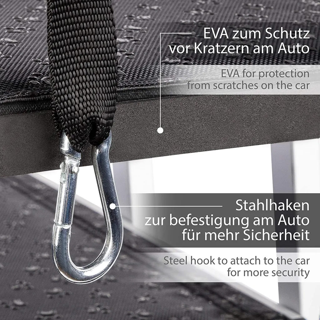 ONVAYA® Hundetreppe Faltbar | 5 Stufen | Hunderampe Einstieghilfe Für Autos Oder Hohe Betten | Klappbare Haustiertreppe | Stabile Hundeleiter | Praktisch & Leicht | Für Bis Zu 60 Kg 4 ONVAYA® Hundetreppe Faltbar | 5 Stufen | Hunderampe Einstieghilfe Für Autos Oder Hohe Betten | Klappbare Haustiertreppe | Stabile Hundeleiter | Praktisch & Leicht | Für Bis Zu 60 Kg – Bild 4
