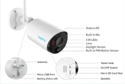 Reolink 1080P Kabellose Solarbetriebene WLAN IP Überwachungskamera Aussen Mit Akku, PIR-Bewegungsmelder, 2,4GHz WiFi, 10m IR-Nachtsicht, 2-Wege-Audio, Argus Eco + Solarpanel,Schwarz 35 Reolink 1080P Kabellose Solarbetriebene WLAN IP Überwachungskamera Aussen Mit Akku, PIR-Bewegungsmelder, 2,4GHz WiFi, 10m IR-Nachtsicht, 2-Wege-Audio, Argus Eco + Solarpanel,Schwarz -Garten- & Gewächshäuser Geschäft 53649c4cc6bbf214b6ce0094ebd0d18a