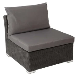 Mendler Poly-Rattan Garnitur HWC-J36, Balkon-/Garten-/Lounge-Set Sitzgruppe Sofa Anthrazit, Kissen Dunkelgrau -Garten- & Gewächshäuser Geschäft 53723dc7858ec7cb7da72e88ff8b99a4