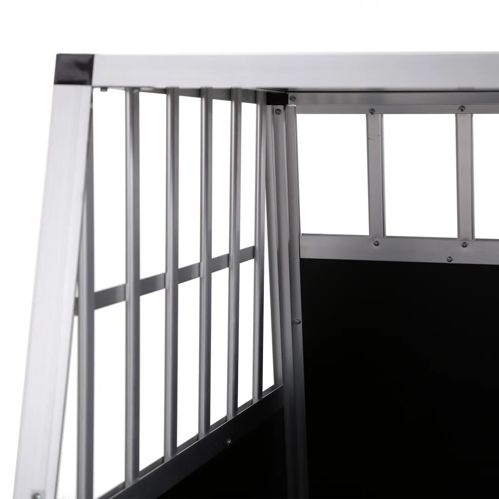 Zoomundo Hundetransportbox / Kofferraumbox Aus Aluminium - 1-Türig Premium 5 Zoomundo Hundetransportbox / Kofferraumbox Aus Aluminium - 1-Türig Premium – Bild 5