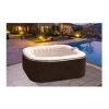 SunSpa SUN SPA Laminierter Quadratischer Aufblasbarer Whirlpool - 4 Personen - 1, 55 X H 0, 65 M
