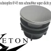 Keton Hahnlochstopfen Hahnlochabdeckung Spülbecken Blindstopfen Stopfen Edelstahl Spüle Deckrosette Ø35mm - 39mm