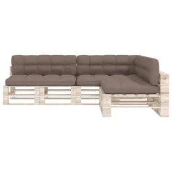 VidaXL Palettensofa-Auflagen 7 Stk. Taupe -Garten- & Gewächshäuser Geschäft 53ced3f3a05d4ec2d40f5adca11b9388