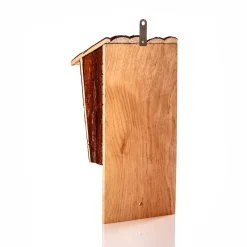 Blumfeldt Fledermaushotel Nisthöhle Fledermauskasten , 18 X 37 X 15 Cm (BxHxT) , Aus Naturbelassenem Tannenholz , Rustikal , Vormontiert , Längliche, 2 Cm Breite Einflugöffnung , Raubtiersicher , Ganzjährig Bewohnbar -Garten- & Gewächshäuser Geschäft 53df1552919d0ee39766b40ea32897f2