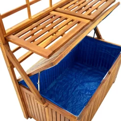 VidaXL Aufbewahrungstruhe Mit Rankgitter 99x55x160cm Massivholz Akazie -Garten- & Gewächshäuser Geschäft 53edf2fe3a164fa591ae9ebe99ef348b