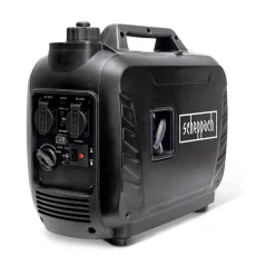 Scheppach Inverter SG2500i Benzin Stromerzeuger Stromgenerator Generator Mit Invertertechnik | Max. 2000W Leistung | Steckdosen 2x 230V / 2x USB Typ A (schnell Ladend) / Notstromaggregat