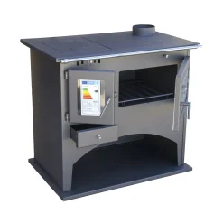 Viktoria Kaminofen Mit Backfach Und Herdplatte 25071 Werkstattofen Viki 10,5 KW Mehrfachbelegung Kamin Hüttenofen Ofen -Garten- & Gewächshäuser Geschäft 54772e6e1f2eee02298dff83edd23506