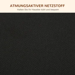 Pawhut Erhöhtes Hundebett Hundeliege Haustierbett Schlafplatz Hundesofa Hundebett Mit Kissen Im Innen- Und Außenbereich Netzstoff Schwarz+Hellgrau 120 X 80 X 30 Cm -Garten- & Gewächshäuser Geschäft 5489d08192499869c3350967d17f11ca