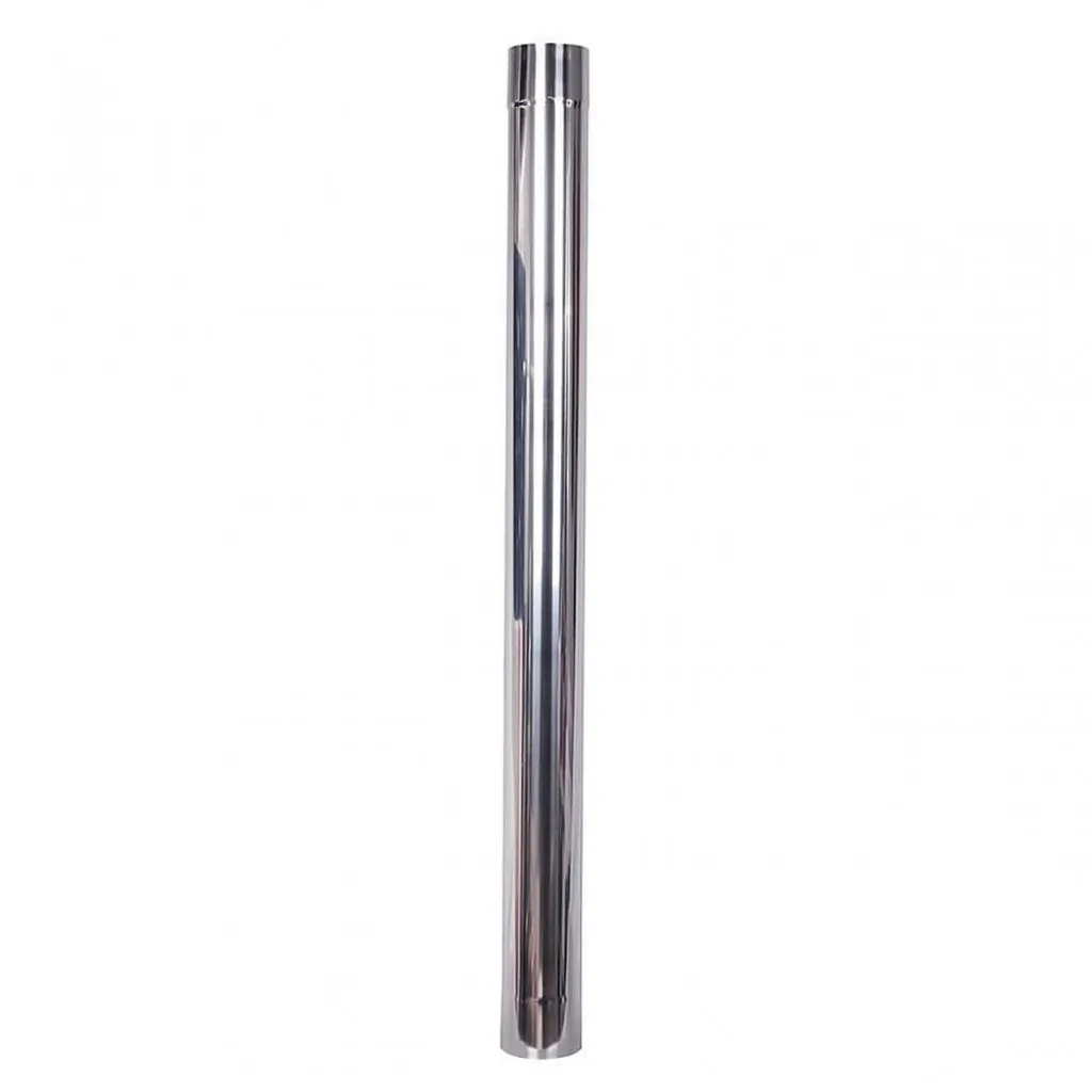 Spiroduct Schornstein Bausatz Für Pelletofen, Edelstahl AISI 304, 80-150mm 3 Spiroduct Schornstein Bausatz Für Pelletofen, Edelstahl AISI 304, 80-150mm – Bild 3