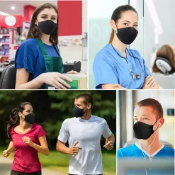 Medisun FFP2 Fischmasken CE0370 Schwarz (30 Stück) -Garten- & Gewächshäuser Geschäft 5499aefa97cb015549841d356483d1d3