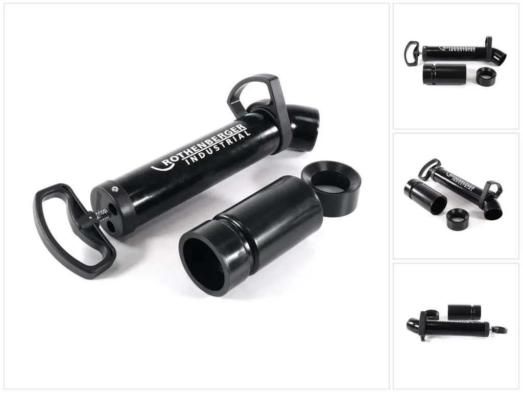 Rothenberger Industrial RoPump Power Saugdruck Handpumpe Rohrreiniger + Gummiadapter ( 1500002695 ) 1 Rothenberger Industrial RoPump Power Saugdruck Handpumpe Rohrreiniger + Gummiadapter ( 1500002695 )