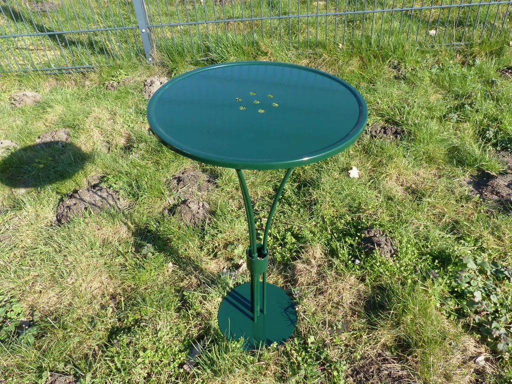RV-Parts Stehtisch Bistrotisch Stecktisch Gartenstecktisch Metall Grün Lackiert 1 RV-Parts Stehtisch Bistrotisch Stecktisch Gartenstecktisch Metall Grün Lackiert