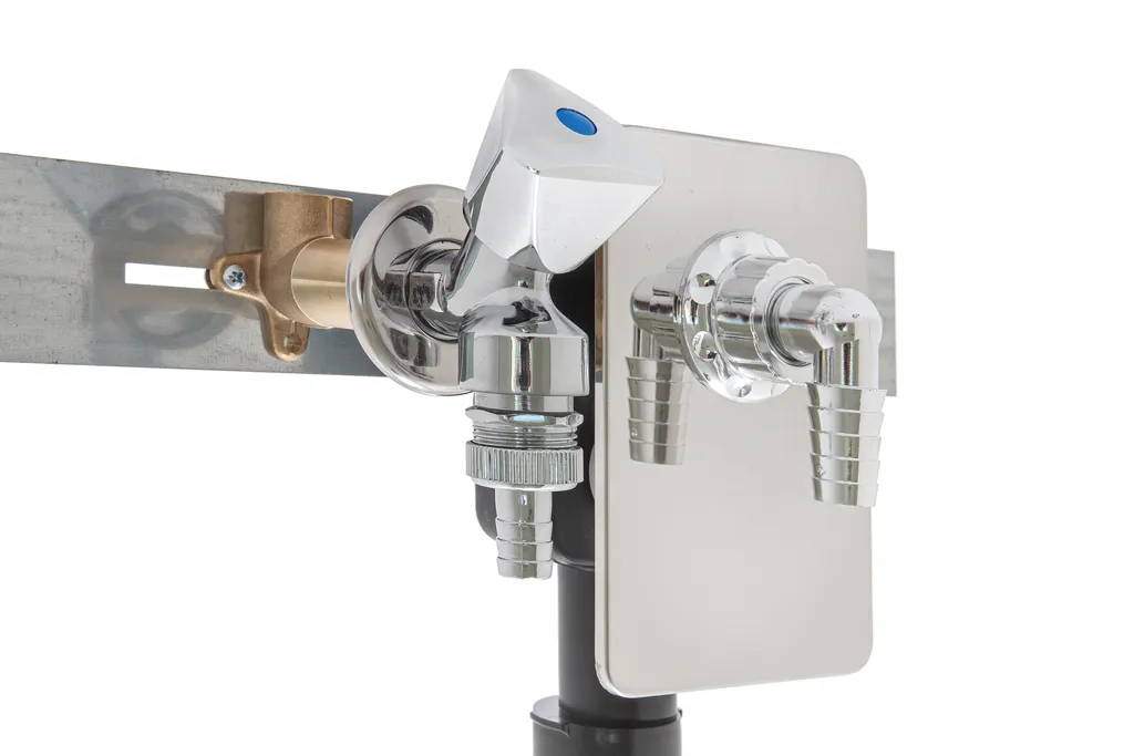 Sanrid Unterputz Geräte Siphon & Auslaufventil Inkl. Montageschiene 1 Sanrid Unterputz Geräte Siphon & Auslaufventil Inkl. Montageschiene