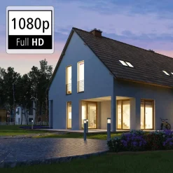 Hama WiFi-Kamera 1080p App Bewegungssensor Nachtsicht Outdoor Schwarz/silber -Garten- & Gewächshäuser Geschäft 5551c1621f824b90b8451f660a8f2e50 1