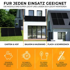 SUN GRUPPE 24 Balkonkraftwerk 920 Watt / 800 Watt Solaranlage - 2 X JA-Solar Solarmodule - Hoymiles HM-800 Wechselrichter 15 SUN GRUPPE 24 Balkonkraftwerk 920 Watt / 800 Watt Solaranlage - 2 X JA-Solar Solarmodule - Hoymiles HM-800 Wechselrichter -Garten- & Gewächshäuser Geschäft 55c2bc47492c81cd72d84fc2ff41a0a6