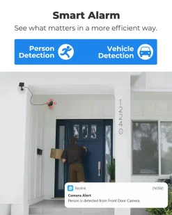 Reolink 2K 4MP Überwachungskamera Aussen Mit 2,4GHz/5GHz WLAN, Personen- Und Fahrzeugerkennung, Videoüberwachung Argus 3 Pro Mit Solarpanel (2 Stück), Schwarz -Garten- & Gewächshäuser Geschäft 55f098d0ebb540f0ad388b85b8c4c195
