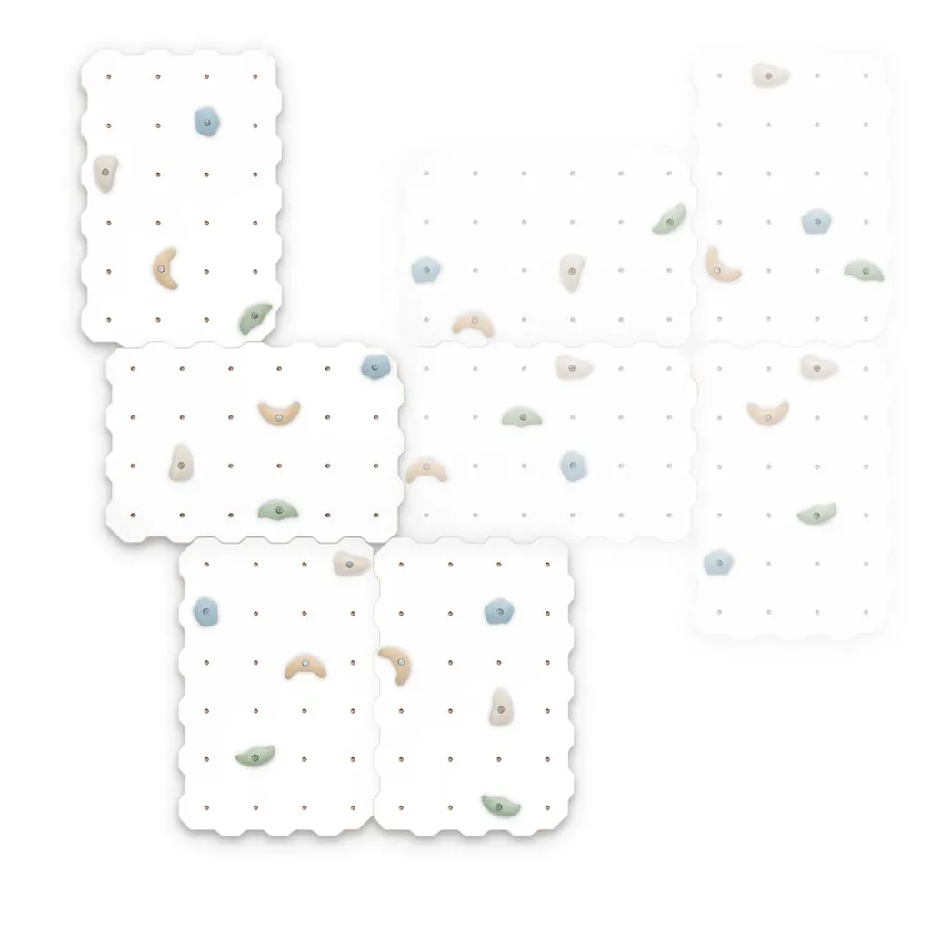 MAMOI® Kletterwand Für Kinderzimmer, Klettergerüst Und Spielgeräte Indoor, Klettern Mit Klettergriffe Für Kinder, Klettersteine, Kletterturm Mit Griffe, Turngeräte 100% ECO 5 MAMOI® Kletterwand Für Kinderzimmer, Klettergerüst Und Spielgeräte Indoor, Klettern Mit Klettergriffe Für Kinder, Klettersteine, Kletterturm Mit Griffe, Turngeräte 100% ECO – Bild 5