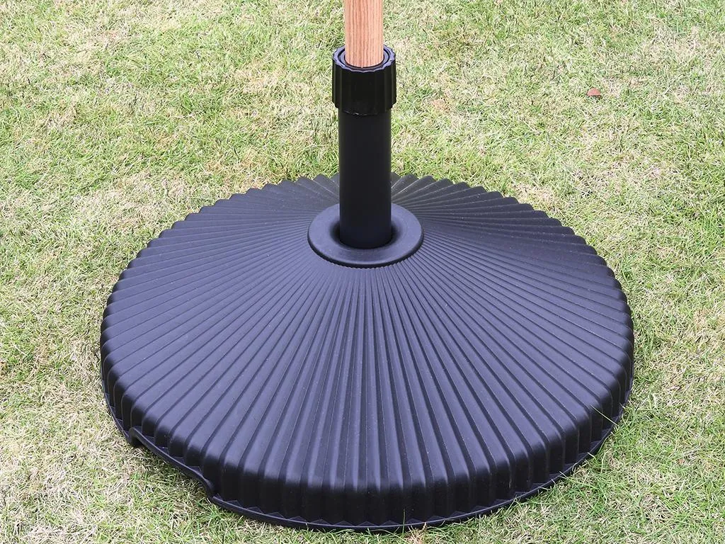 MYLIA Sonnenschirmständer Rund - B. 56 Cm - Schwarz - SIPORA 3 MYLIA Sonnenschirmständer Rund - B. 56 Cm - Schwarz - SIPORA – Bild 3