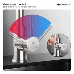 Homelody Küchenarmatur Mit 2 Strahlen Wasserhahn Küche Ausziehbar Spültischarmatur Edelstahl Armatur Küche Mit Brause Mischbatterie Küche Hochdruck Armatur -Garten- & Gewächshäuser Geschäft 56aa402b7905e3f31e9e64f6a3fbc41f