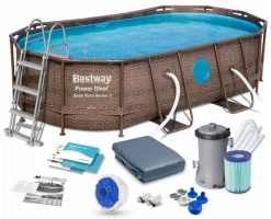 Bestway 56714 Oval Aufstellpool Mit Bullauge Swim Vista 427x250x100 CmGestalten: Oval, Maße: 4 - 4,99 M, Filterpumpe: 58383 30 Bestway 56714 Oval Aufstellpool Mit Bullauge Swim Vista 427x250x100 CmGestalten: Oval, Maße: 4 - 4,99 M, Filterpumpe: 58383 -Garten- & Gewächshäuser Geschäft 56b1aac3de26e7ca50b70f98f910ba3b
