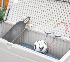 Lifetime Kunststoff Kissen Aufbewahrungsbox 495 Liter Grau 61x152x67 Cm -Garten- & Gewächshäuser Geschäft 56e5b1d4b775b5209db250b9d3af8629