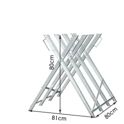 Yakimz Sägebock Holzschneidebock Motorsäge Sägehilfe Metall Kettensäge 150kg Klappbar -Garten- & Gewächshäuser Geschäft 570a544c462915dc86b133623ca0d478