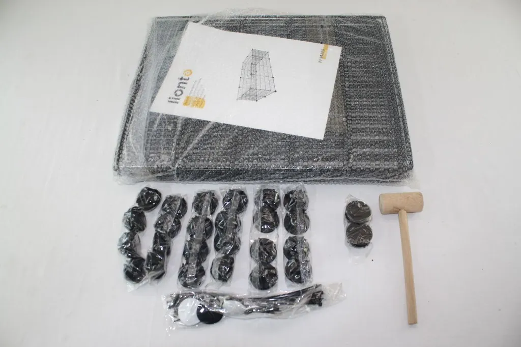 Linont Freigehege Aus Metall Kleintierauslauf Kleintiergehege Kleintierkäfig 9 Linont Freigehege Aus Metall Kleintierauslauf Kleintiergehege Kleintierkäfig – Bild 9