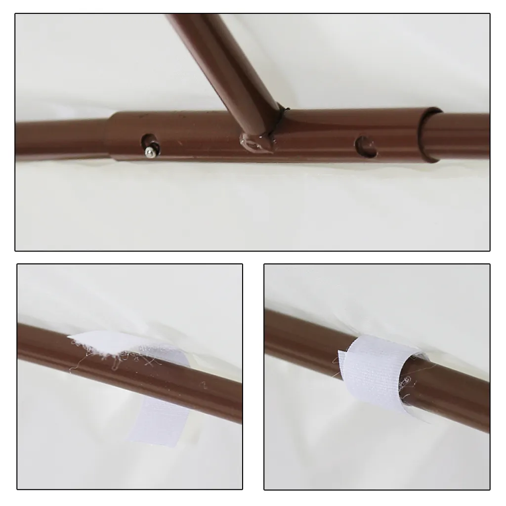 Clanmacy Hängematten Mit Gestell Holz+Dach Hänggematte Hänggemattengestell Hammock Bis 200kg Outdoor 2 Personen 4 Clanmacy Hängematten Mit Gestell Holz+Dach Hänggematte Hänggemattengestell Hammock Bis 200kg Outdoor 2 Personen – Bild 4