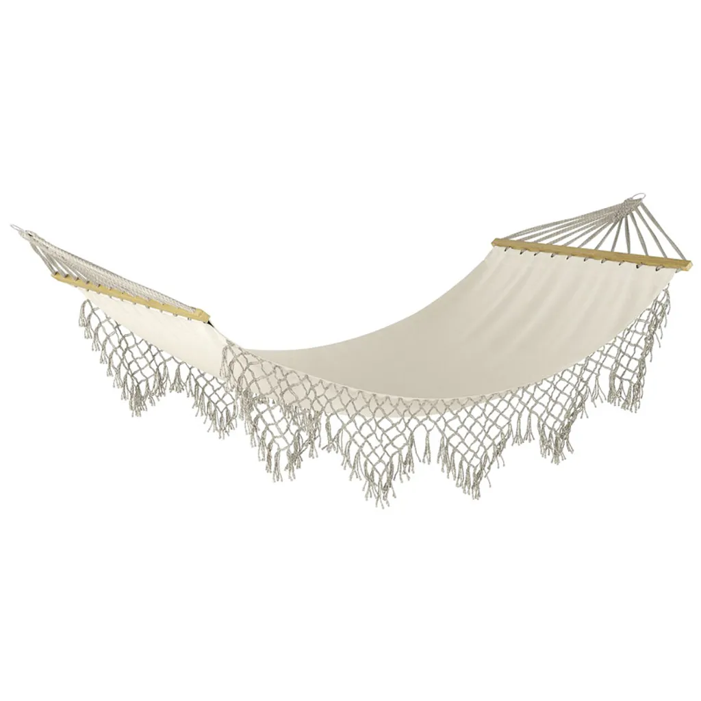 NABBI Hängematte Bura 200x100 Cm - Cremig 1 NABBI Hängematte Bura 200x100 Cm - Cremig