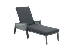 Mandalika Aluminium / Rope Sonnenliege Elba