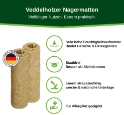 Veddelholzer Garten 3 Hanfmatten Für Nager Kaninchen Käfige Kaninchenstall Hasenstall & Gehege Von Meerschweinchen Hamstern. Nagermatten Aus 100% Hanf. Zubehör Für Käfige Höhlen & Schlafplätze Für Kleintiere -Garten- & Gewächshäuser Geschäft 57dac18bbb75b38199c12add06b07721