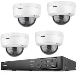 Annke N48PAW I91BN4-2T 4K 8-Kanal PoE Kameraset Für Videoüberwachung Mit Personen- Und Fahrzeugerkennung