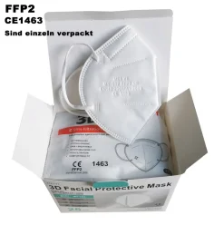 Wenzhou Meiyi Medical Device Co.Ltd. Meiyi 100 Stück FFP2 Mundschutzmaske / Mund-Nasenschutz Masken Atemschutzmaske Mit CE