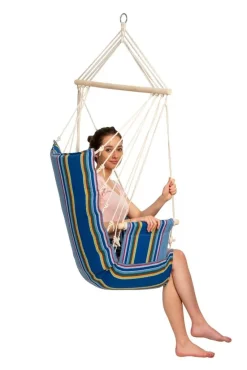 Amazonas Palau Ocean Hängestuhl Mit Rückenlehne Blau Hängestuhl