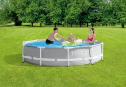 Intex Prism Rahmenpool 26700NP Grau 305 X 76 Cm -Garten- & Gewächshäuser Geschäft 5885cdc8b4f5d0a46a775cf9721fca4b