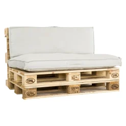 Unique Living Unique Palletkussen Luanda Kiezel Beige - 120 X 80 Cm