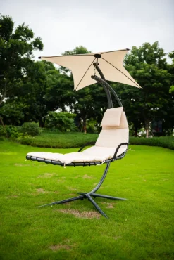 HOME DELUXE - Schwebeliege San Remo Hängeliege Gartenliegen Sonneliege -Garten- & Gewächshäuser Geschäft 59f4e6b75851a86333599a734d145199