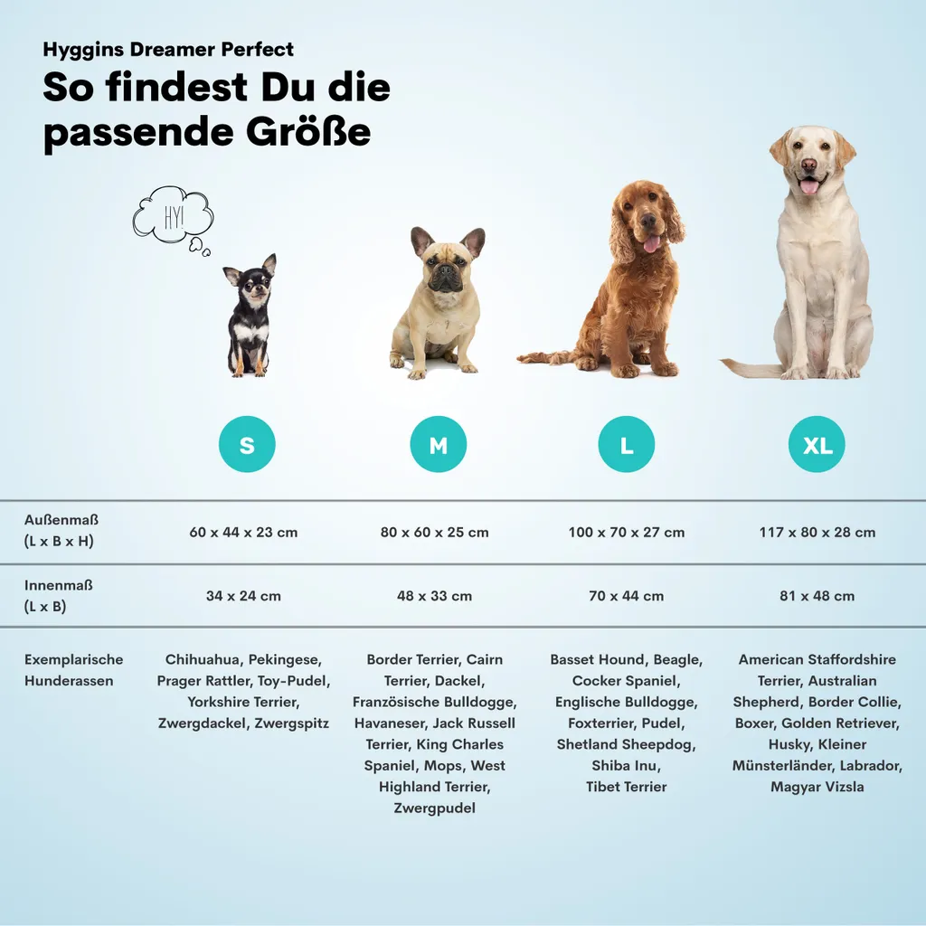 Hyggins Dreamer Plus Hundebett, Color:graubeige, Size:XL 7 Hyggins Dreamer Plus Hundebett, Color:graubeige, Size:XL – Bild 7