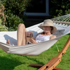 Ampel 24 Outdoor Hängemattengestell 310 Cm, Holz Wetterfeste Lärche, Gestell Mauritius Braun (ohne Hängematte) -Garten- & Gewächshäuser Geschäft 5a0d3b87b629ad0a41b6016bcbe14bc6