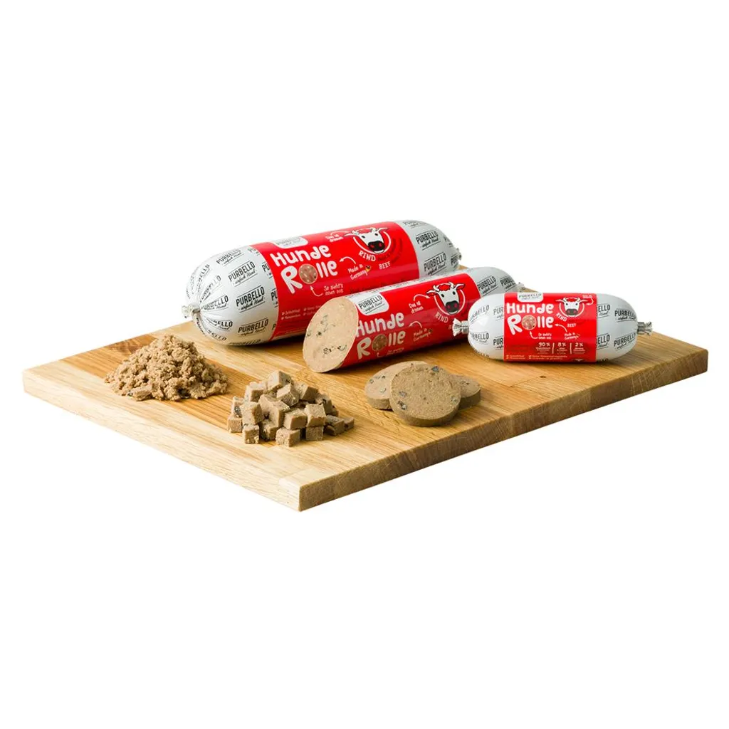 Pets Nature Line PURBELLO Hunde Rolle Rind Mit Äpfeln & Buchweizen - 400g 2 Pets Nature Line PURBELLO Hunde Rolle Rind Mit Äpfeln & Buchweizen - 400g – Bild 2