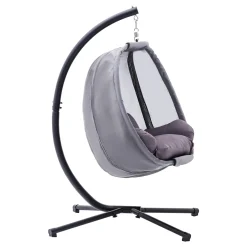 MCombo Hängesessel Hängestuhl Schaukel Korb Inkl. Gestell Hängekorb Kissen -Garten- & Gewächshäuser Geschäft 5a3723b16389d3da575ce58d4a29b696