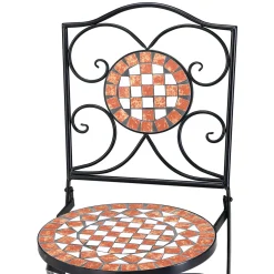 Deuba Mosaik Sitzgruppe 3 Teilig Set Metall 60 Cm 2 Stühle Klappbar Garten Balkon Terrasse Tisch Gartenmöbel Balkonmöbel -Garten- & Gewächshäuser Geschäft 5a43d30547d46ccf38258dbf251ed850