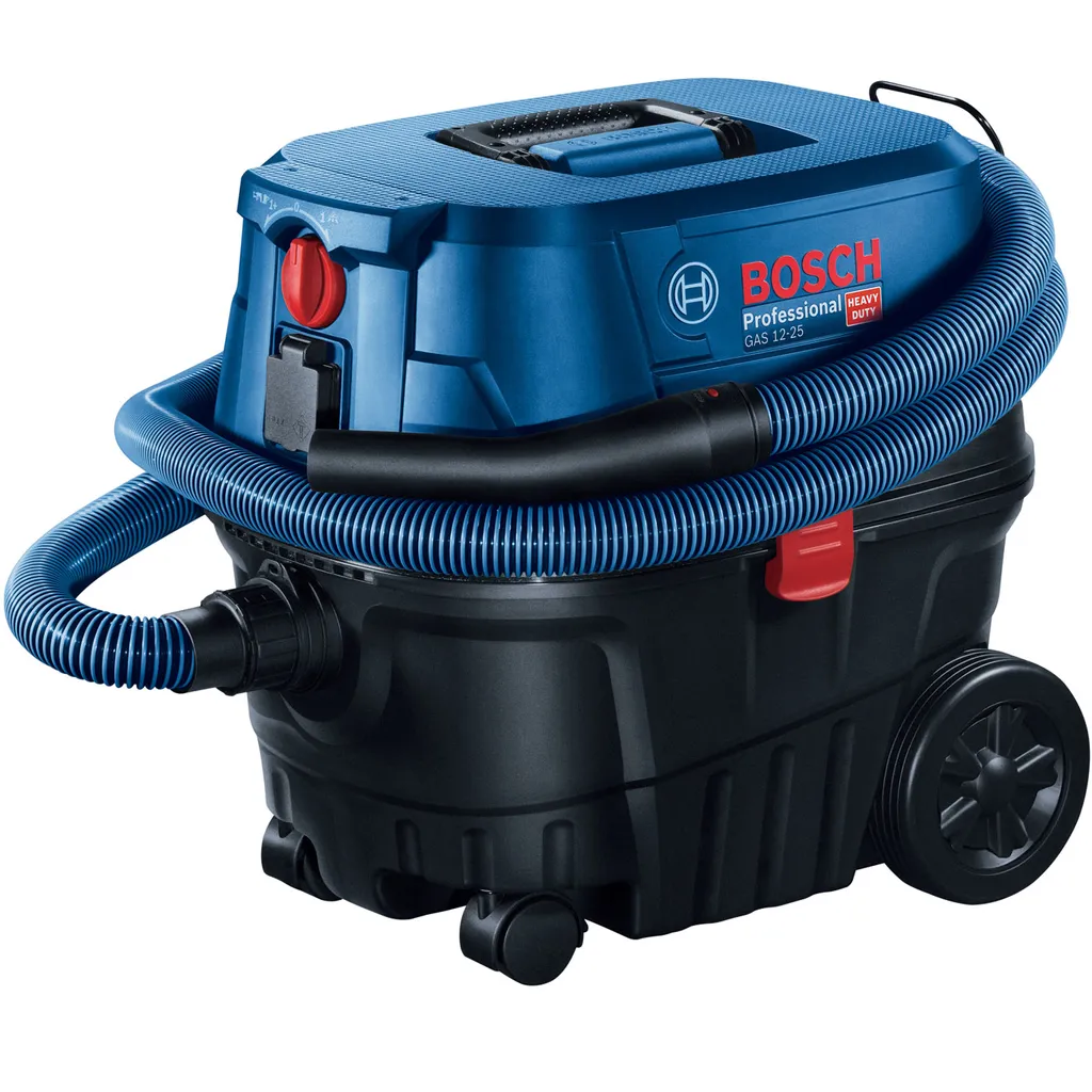 Bosch Professional GAS 12-25 PL Nass-/Trockensauger Mit Gerätesteckdose Und Blasfunktion, 25 Liter, 1250 W. 1 Bosch Professional GAS 12-25 PL Nass-/Trockensauger Mit Gerätesteckdose Und Blasfunktion, 25 Liter, 1250 W.