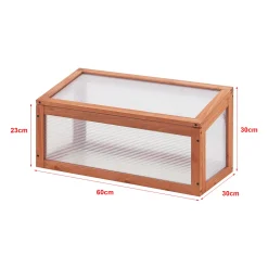Casa.pro Frühbeet Laarbeek Mini Gewächshaus Aus Holz 60 X 30 Cm Frühbeetkasten Pflanzenbeet Kiefernholz Polycarbonat 9 Casa.pro Frühbeet Laarbeek Mini Gewächshaus Aus Holz 60 X 30 Cm Frühbeetkasten Pflanzenbeet Kiefernholz Polycarbonat -Garten- & Gewächshäuser Geschäft 5af0a981154a4d934fed430cd929cd4d