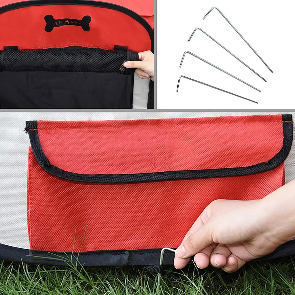 Mucola Welpenlaufstall Rot Faltbar Welpenauslauf Tierlaufstall Gehege Hunde Laufstall 5 Mucola Welpenlaufstall Rot Faltbar Welpenauslauf Tierlaufstall Gehege Hunde Laufstall – Bild 5