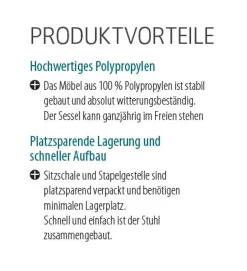 Best Freizeitmöbel BEST Sessel Split Graphit, 18100550 Grau -Garten- & Gewächshäuser Geschäft 5b05eb79b8eee2ff1bf4dd487aee8421